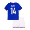 Original Trikotsatz Frankreich Rabiot 14 Heimtrikot EURO 2024 Für Kinder